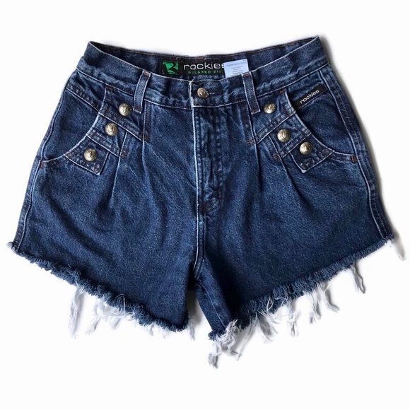 Rockies Pants - Rockies Vintage High Rise Jean Shorts Size 27/5